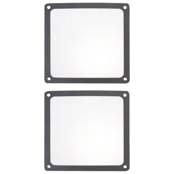 

2 PCS Computer Case Fan Filter Computer Dust Screen Computer Dustproof Cover Chassis Fan Dust Mesh for Home Office School