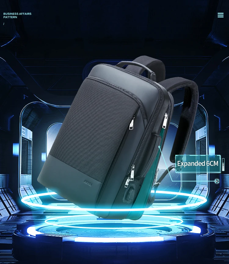 Amazing Anti Theft Backpack for Men for 15.6 Inch Laptop Sadoun.com