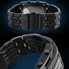 

Dual Lamp Binary LED Watch Technology Waterproof Multi-function Couple Alloy Electronic Watch