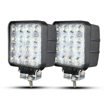

Off Road Vehicle LED Work Light 53MM 10-30V Anti-collision 4800LM 6000K White Dustproof LED Work Light Bar