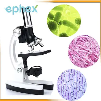 

Ephex Portable HD Toy Children Microscope 900X Cell Biological Microscope Metal Instruments Skin