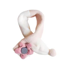 Милый шарф с цветочным узором; вязаные шарфы; Новинка; сезон осень-зима; лоскутный шарф для маленьких мальчиков и девочек; теплые трикотажные шарфы; 19Oct07