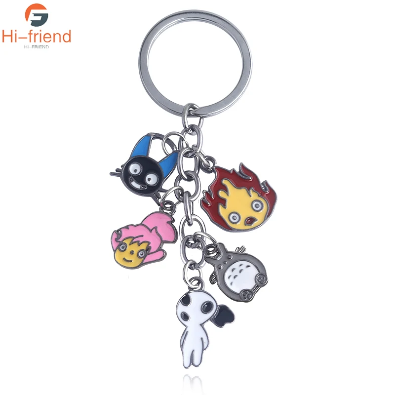 Мультяшные брелки с эмалью маленький кулон для мужчин и женщин рождественские
