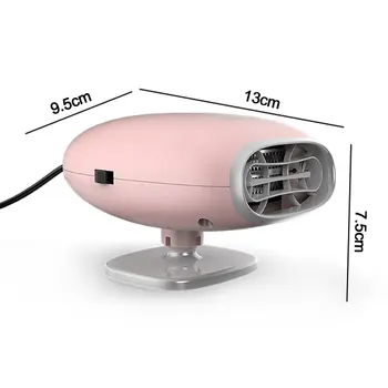 

12V Portable Car Heater Defogging Defrost Fan Windscreen Window Demister Defroster Air Conditioner Auto Heater High Quality New