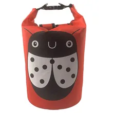 Водонепроницаемый Пляжный Рюкзак с противоугонным замком Мультяшные животные Складная Походная спортивная сумка для детей 5л