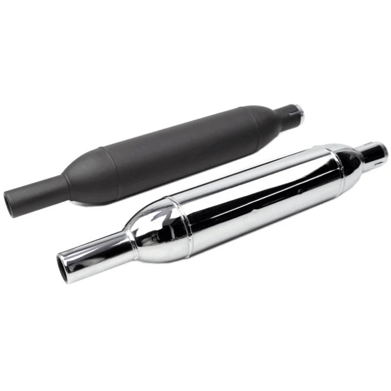 

New 35-42MM Universal Motorcycle Exhaust Muffler Pipe Retro Vintage Vertical Case For 883 triumph sr400 XJR