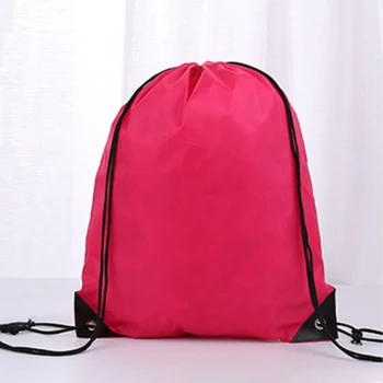 

Fashion Drawstring Backpack Women Men Small Beach String Shoulder Bag 2020 New Gift bag
