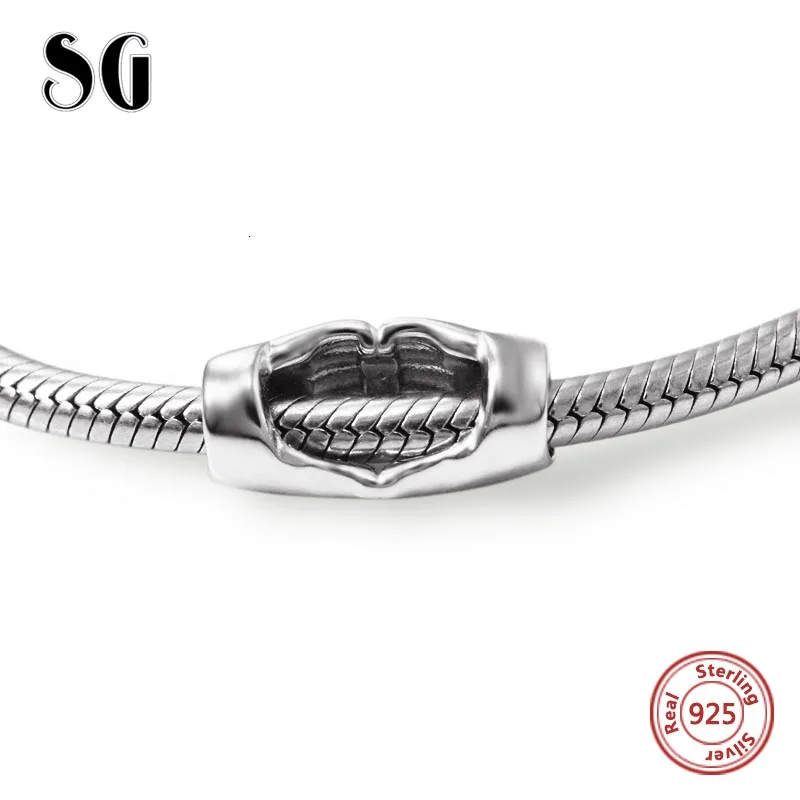 

New Listing 925 sterling silver hand by hand Charms Love beads Fit Pandora Bracelet for Women girlfriend fashion DIY Jewelry