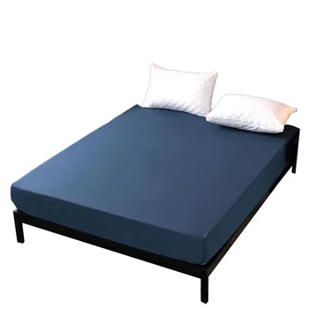 

Solid Color Waterproof Bed Cover Kids Anti-urine Anti-Slip Mattress Cover Protector Pad Elastic Covers Twin Full Queen King Size