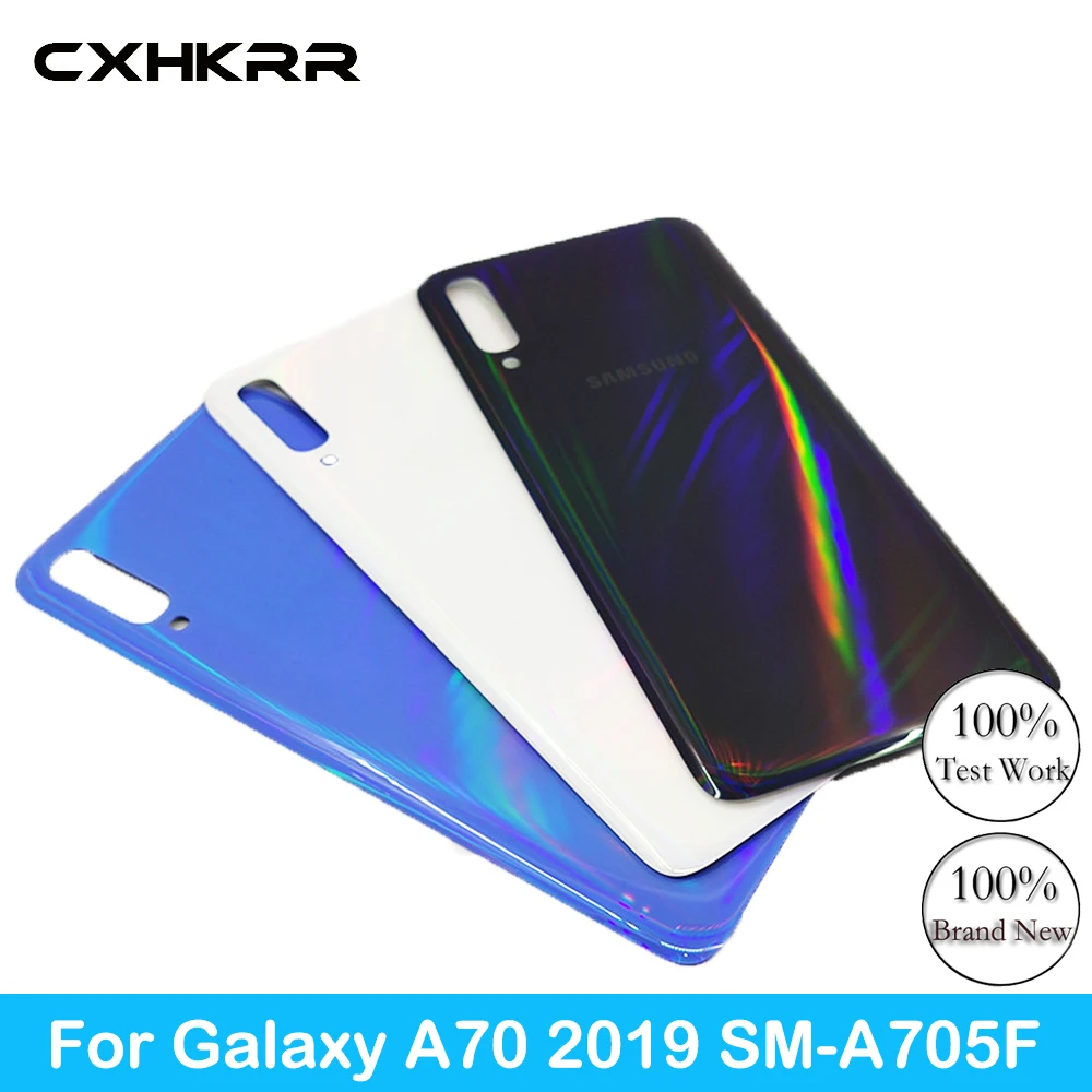 CXHKRR Brand new original ,For Samsung Galaxy A70 2019 A7505 SM-A705F Back Battery Cover Back cover shell cover replace
CXHKRR Brand new original ,For Samsung Galaxy A70 2019 A7505 SM-A705F Back Battery Cover Back cover shell cover replace
