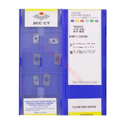 APMT1135PDR YBG202/YBG205  APMT160408PDER YBG205/YBG202 ZCC.CT APMT Carbide Inserts APMT Milling Insert APMT Insert BAP300 BAP40