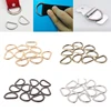 10Pcs/lot 13/16/20/25mm Strap Buckle Inner Width Metal Half Round Shaped Non Welded D Ring DIY Bag Accessories ► Photo 2/6