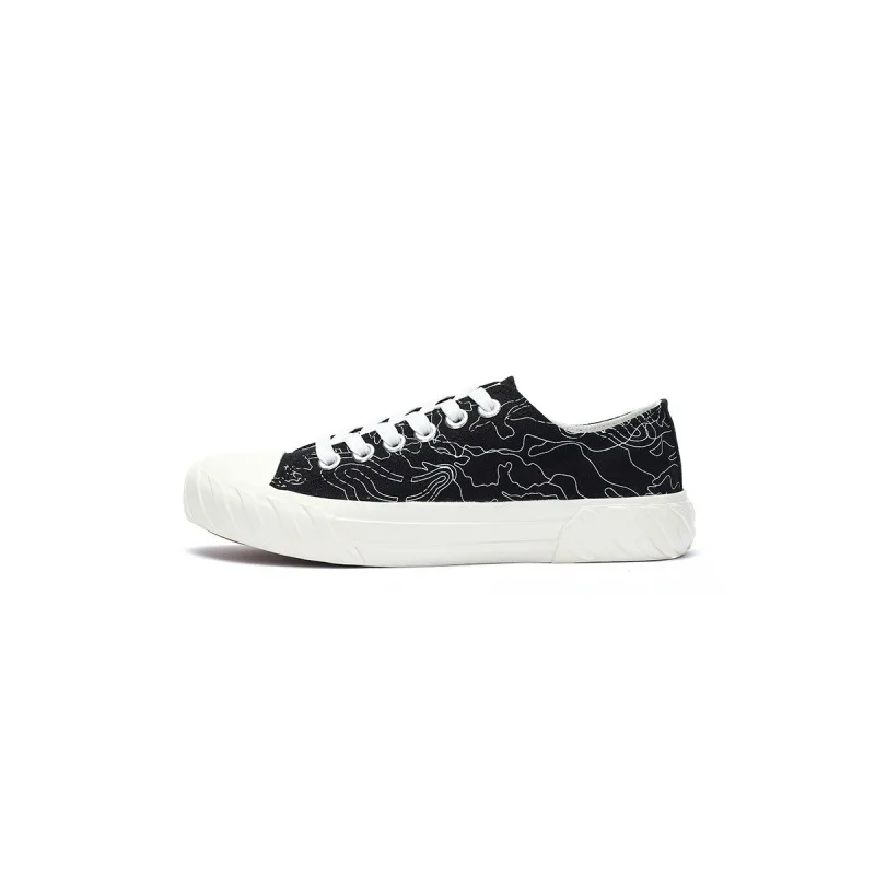 

B. Duck Small Yellow Duck WOMEN'S Shoes Spring And Autumn Women's Casual Flat Canvas Shoes Students Women's Low Top Canvas Shoes
