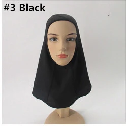 Дышащий Шарф нескользящий эластичный цельный футбольный шарф Мусульманский женский сетчатый спортивный Полный Чехол хиджаб Pro Sports Hijab - Цвет: black