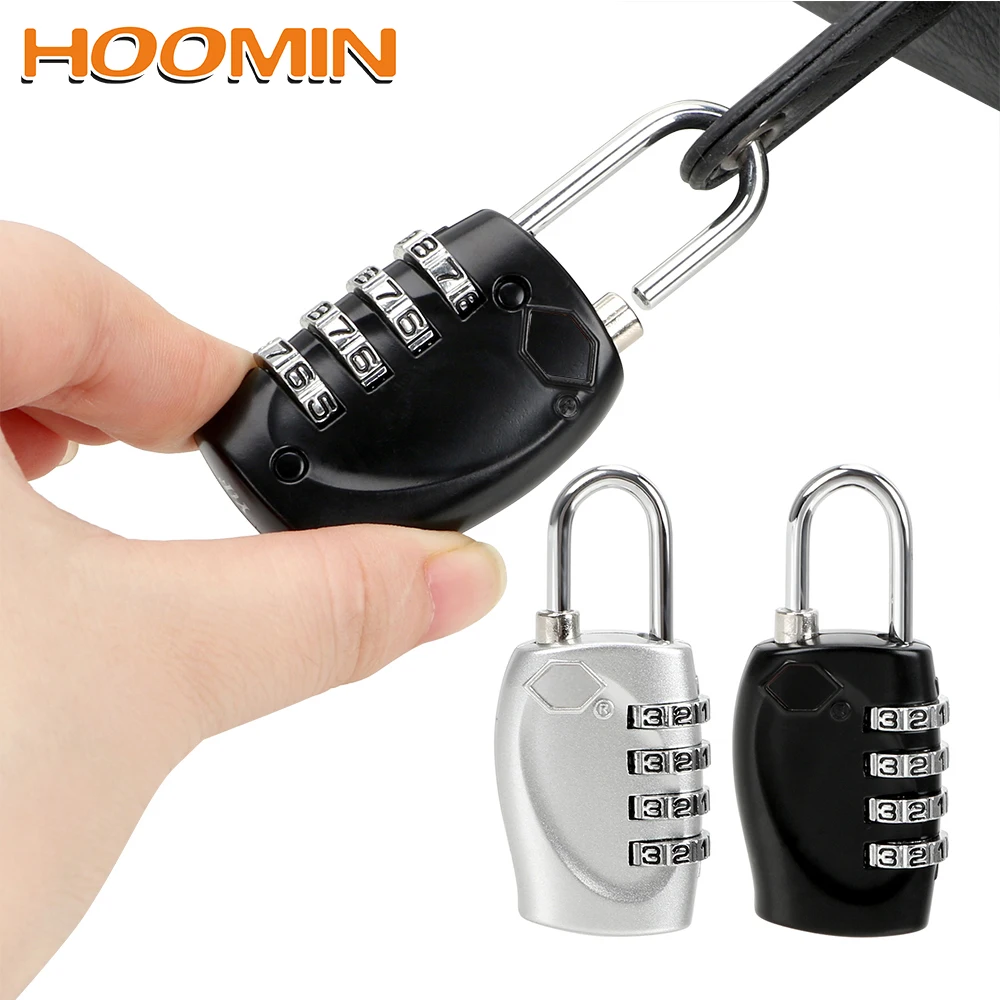 

HOOMIN Code Lock Smart Combination Code Padlock Combination Padlock For Suitcase Luggage Bag Hardware