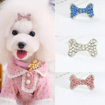 

Pet Lovely Hairpins Dog Accessories Pet Dog Bows Hair Clips for Puppy Dogs Cat Yorkie Teddy Dog Hair Grooming Pet Hair Decor