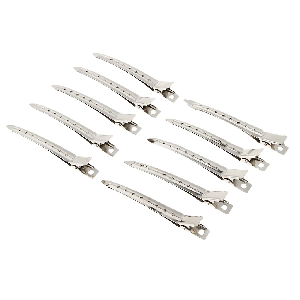 10x Duck Bill Hair Clips Grips Slide Pin Accessories Alligator DIY Tools 9cm