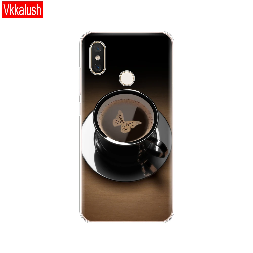 Силиконовый чехол для мобильного телефона Xiaomi Mi 8 6 21 дюйма мягкий из ТПУ SE 5 88