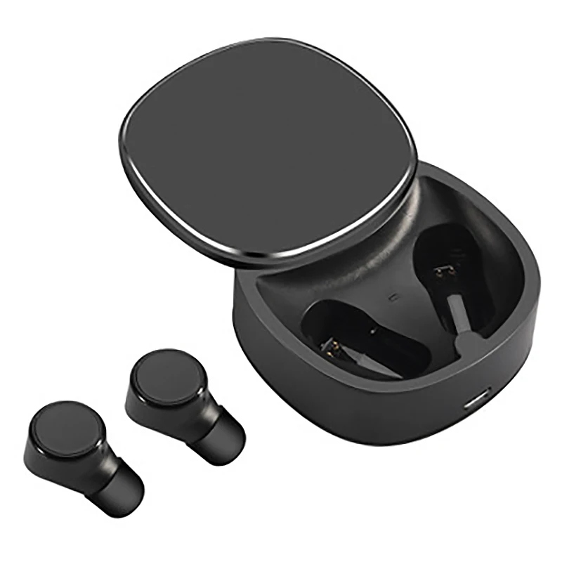 ABHU-TWS-06 отпечаток пальца Bluetooth гарнитура HD шумоподавление стерео Беспроводная игра супер режим ожидания водонепроницаемые наушники