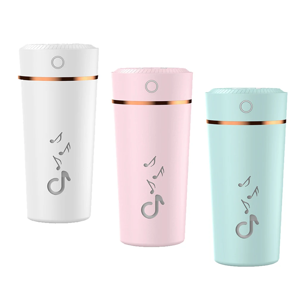 USB Essential Oil Aromatherapy Diffuser Portable Mini White Humidifier Air Refresher Auto-Off Safety