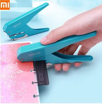 

2020 New Mushroom Hole Notebook hole punch Stationery puncher Handbook Paper manual punching machine