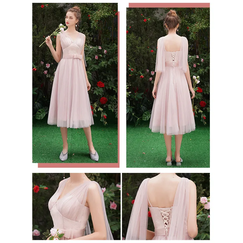 Розовое платье подружки невесты длиной до лодыжки сексуальный вырез «сердечко» одно плечо формальных выпускного вечера вечерние платья