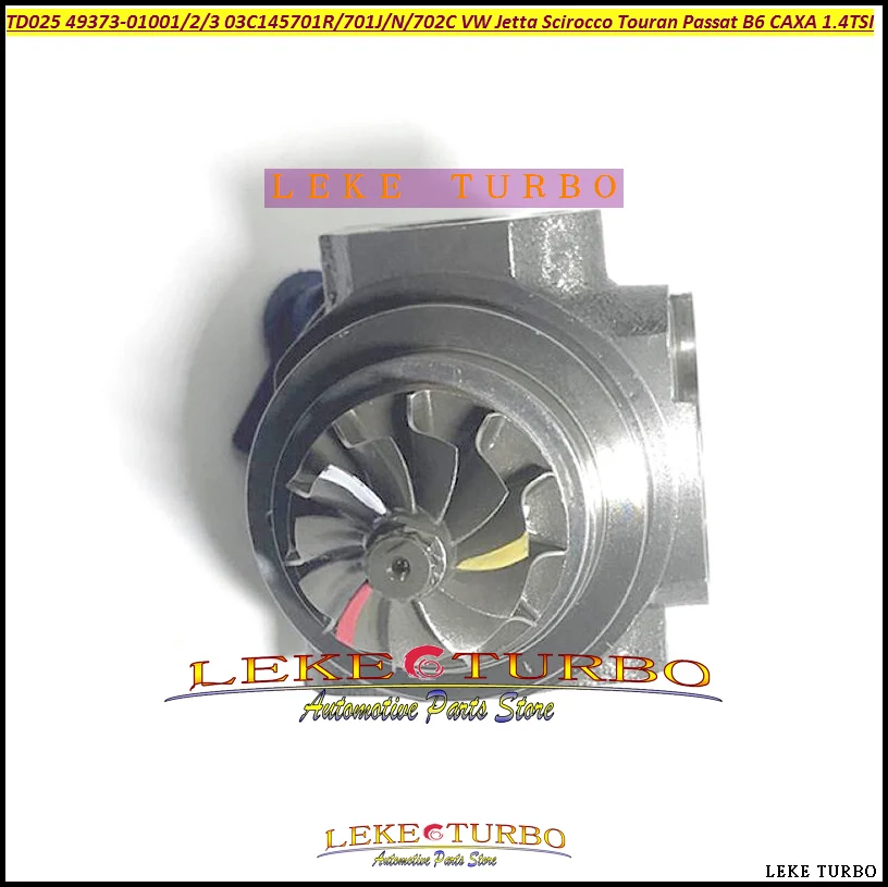 Турбо картридж КЗПЧ Core 49373-01003 49373-01001 49373-01004 49373-01002 для Volkswagen Touran Scirocco Passat B6 CAXA 1,4 TSI