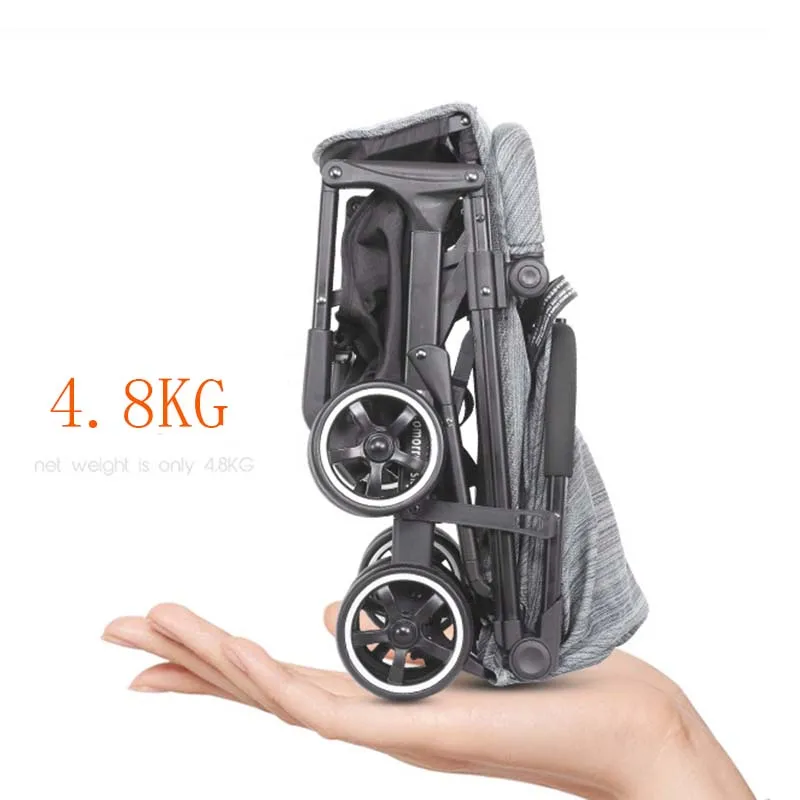 Babyyoya stroller Mini Lightweight Portable Folding Baby carriage 2 in 1 Baby trolley Pocket stroll