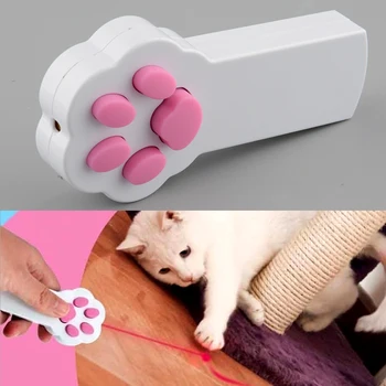 

New Lovely Beam Interactive Red Laser Pointer Pet Cat Amusement Exercise Toy