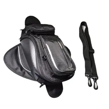 

Motorcycle Tank Bag Motorbike Oil Fuel Tank Bag Magnetic Tank Bike Saddle Bag Motorcycle Bag Big Screen
