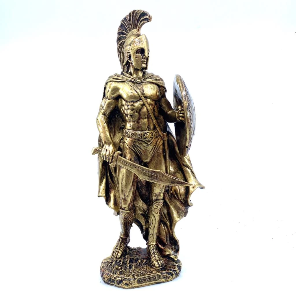 Premium Special Design Gold (Gold) Leonidas Statue A1|Statues & Sculptures|  - AliExpress