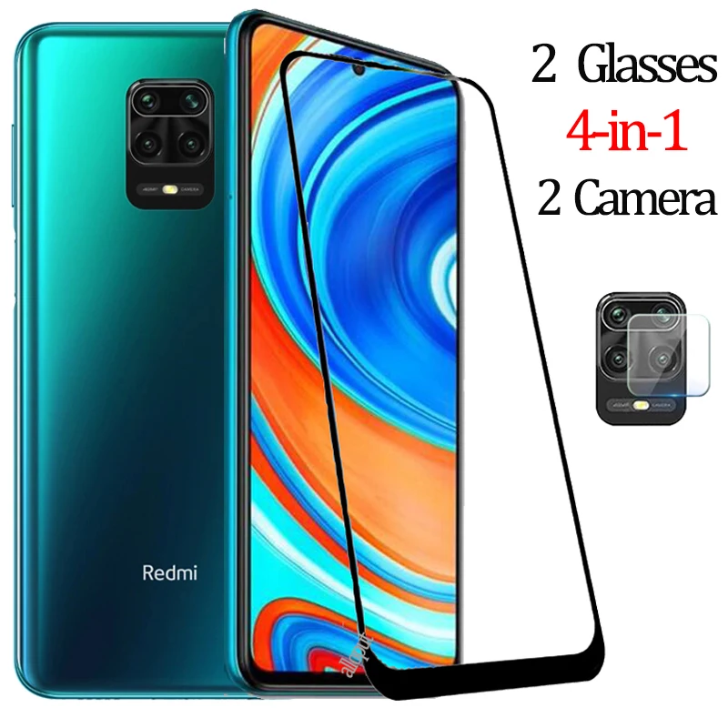 4-in-1стекло Redmi Note 9s 9a 9 pro защитное стекло для s закаленное Note9 твердость стекла 9H