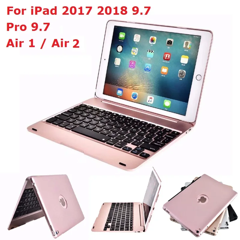 Чехол для планшета с клавиатурой из АБС пластика iPad 2017 2018 Air 1 2 Pro 9 7 чехол Bluetooth