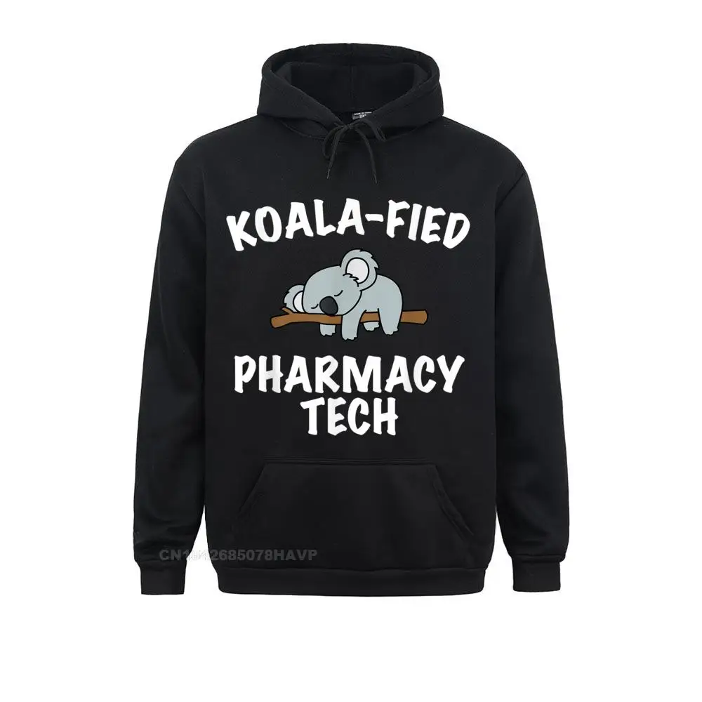 Funny Pharmacy Tech Tshirt Cute Koala Pharmacy Tech Gift Tee__A11899 Hoodies for Women Birthday Sweatshirts 2021 New Clothes Long Sleeve Funny Pharmacy Tech Tshirt Cute Koala Pharmacy Tech Gift Tee__A11899black