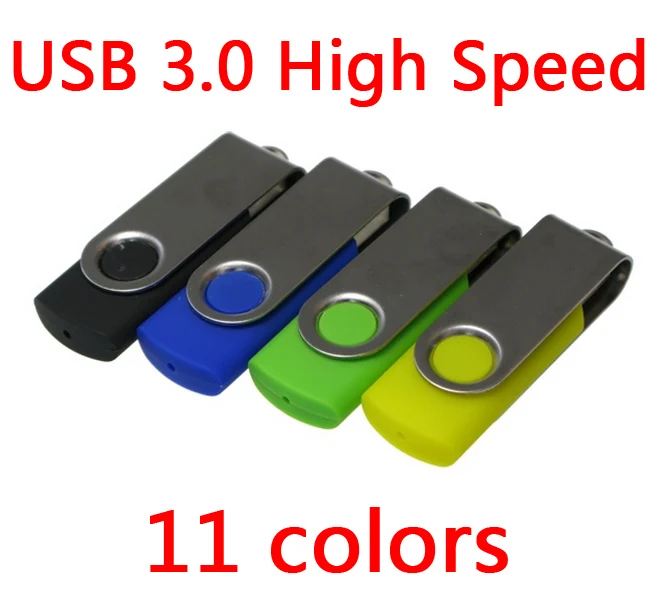 Дешевые Usb 3 0 поворотный металлический флеш-накопитель 64 ГБ 32 16 8 подарочная карта