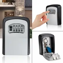Special Offers Key Storage Lock Box, 4-Digit Combination Lock Box, Wall Mounted Lock Box, Wall Mounted Key Safe Box/Security Key Holder Special Offers Key Storage Lock Box, 4-Digit Combination Lock Box, Wall Mounted Lock Box, Wall Mounted Key Safe Box/Security Key Holder