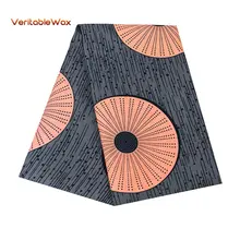 Африка Анкара полиэстер воск принты ткань бинта реальные воск высокое качество 6 ярдов африканская кружевная ткань для вечерние платье FP6221