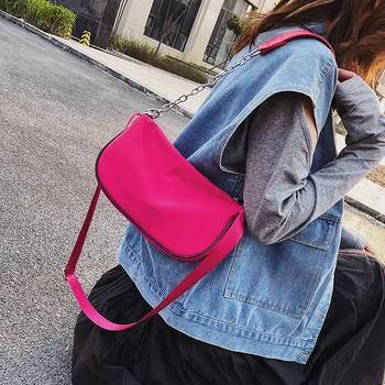 

Women Crossbody Bags For Women Nylon Black Summer Small Messenger Shoulder Bag Female Cool Cross Body Bag Handbags