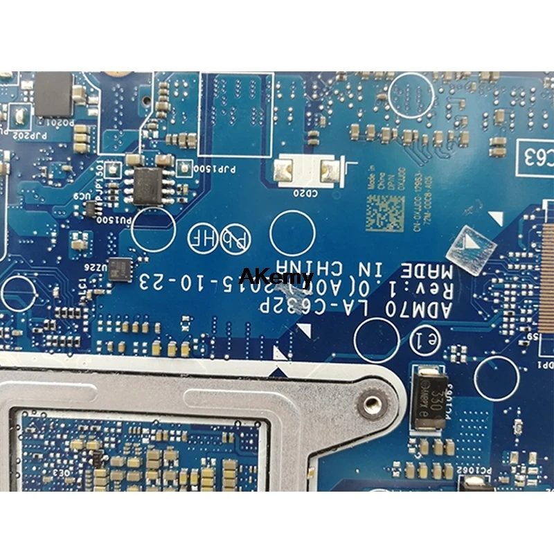 E5470 5470 материнская плата для ноутбука DELL CN-0NP58R 0NP58R NP58R LA-C632P Материнская плата ноутбука E5470 5470 материнская плата i7-6600U R7-M360 тест проведен