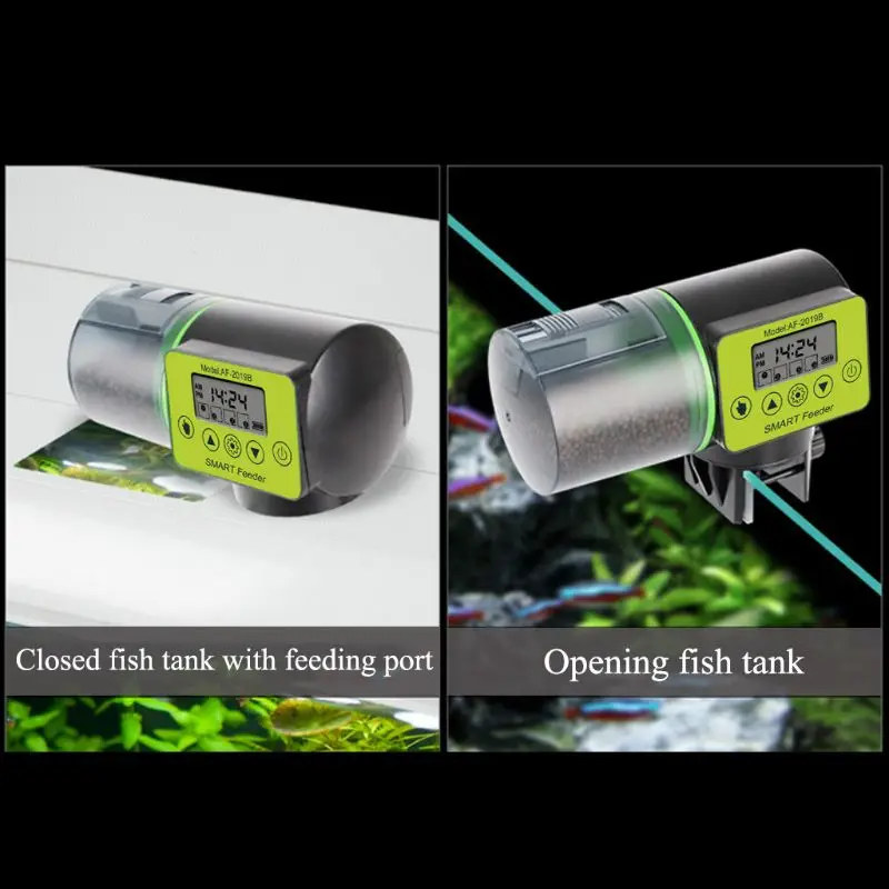 ЖК-аквариум Автоматический Питатель большой емкости интеллектуальное устройство синхронизации питания