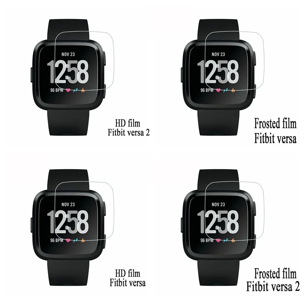 Smart Watch Protector Film For Fit bit Versa/Fit bit Versa 2 Tempered Glass TPU Screen Protector Film Guard Accessories