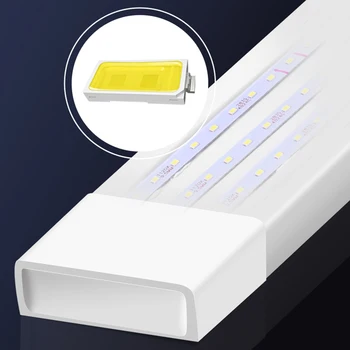 

Led Tube Light 220V 20W 30W 40W 60W Tube Lamp Wall Lamp Warm/Cold White Light Lampara PVC Plastic LED Tube 600/900/1200mm Tube