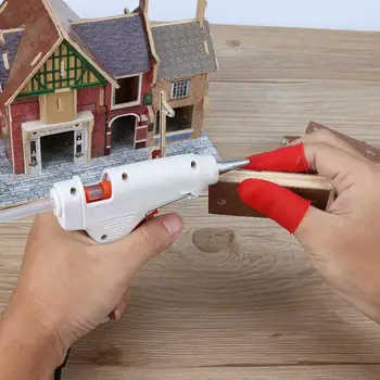 

Anti-slip Hot Glue Gun Finger Caps Silicone Finger Cover Sleeve Protector