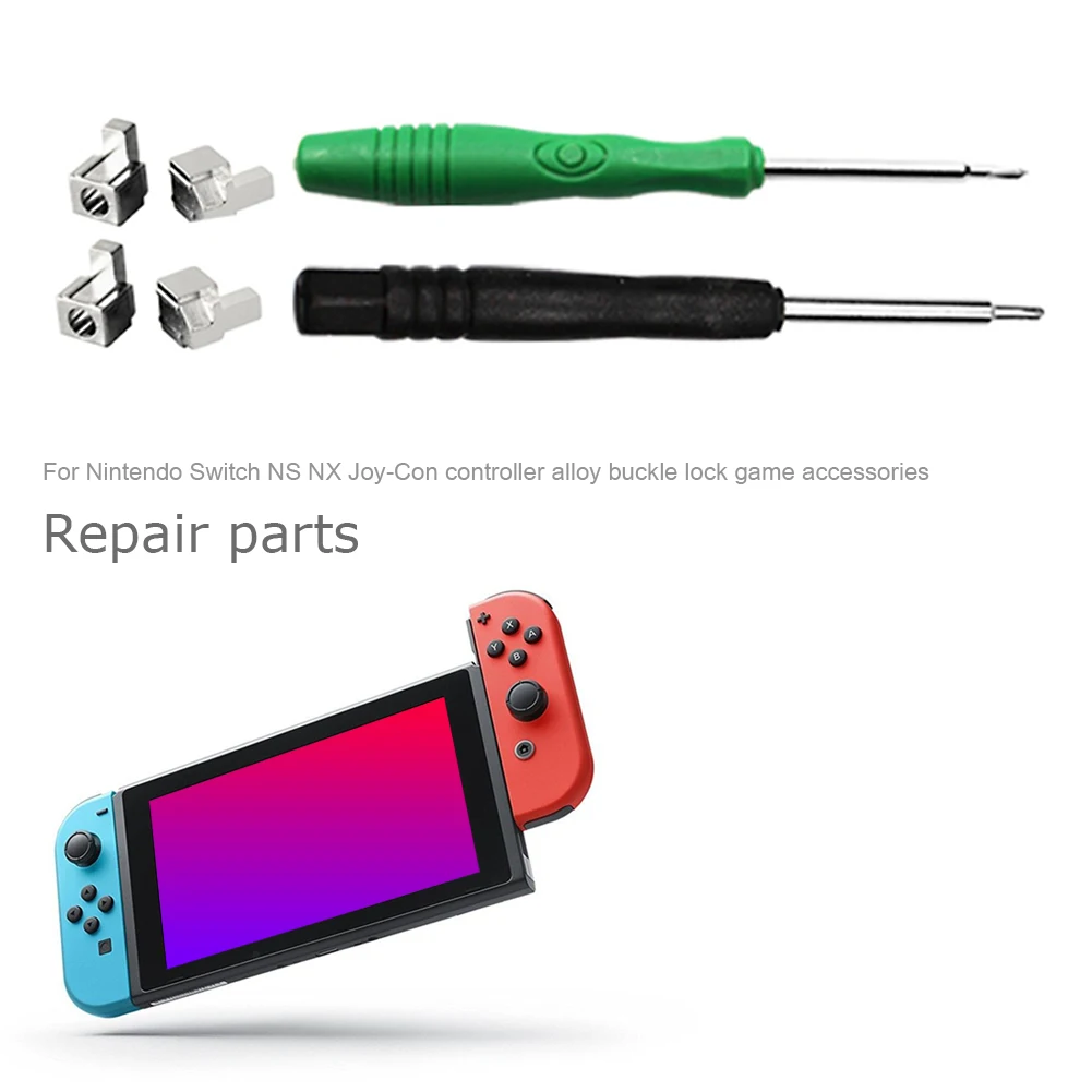 Kits d'outils, outils de réparation Nintendo Switch, kits de réparation  Joycon, tournevis de précision, outils de levier, ressorts de vis Joycon,  douanes CB DIY -  France