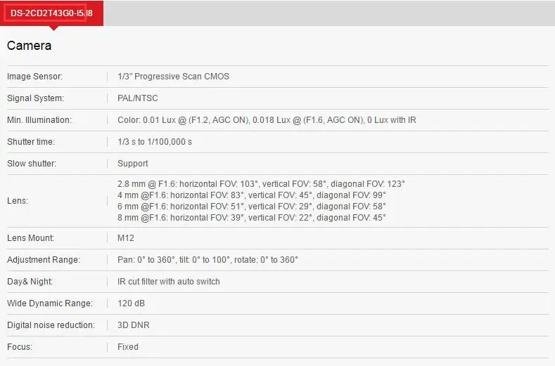 DS-2CD2T43G0-I5 4 МП ИК фиксированная пуля сетевая камера оригинальная система видеонаблюдения Hikvision камера IP