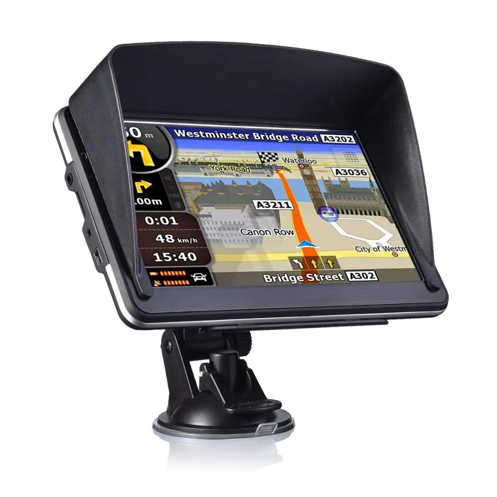 Navegación GPS para coche, actualización de mapas de por vida navegador de  coche, sistema de navegación GPS transmisión de voz na
