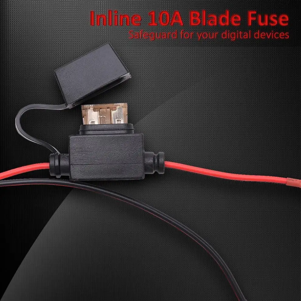 12V Водонепроницаемый мотоцикл SAE USB телефон GPS MP4 Зарядное устройство кабель