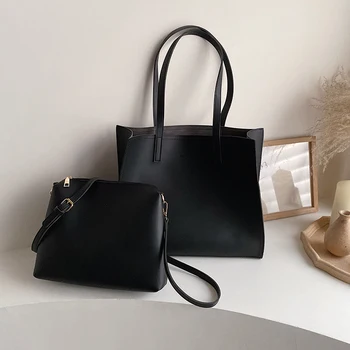 

PU Leather Handbags Big Women Bags High Quality Casual Female Bags Trunk Totes Spanish Brand Shoulder Bag Ladies Large Bolsos