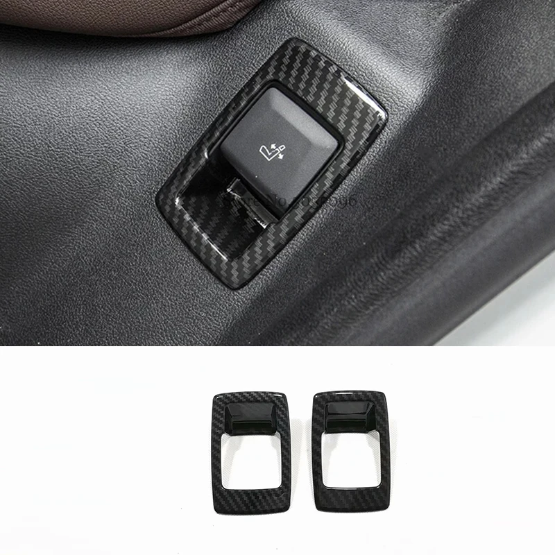 

2 шт., декоративный переключатель из углеродного волокна для BMW X3 G01 2018 2019