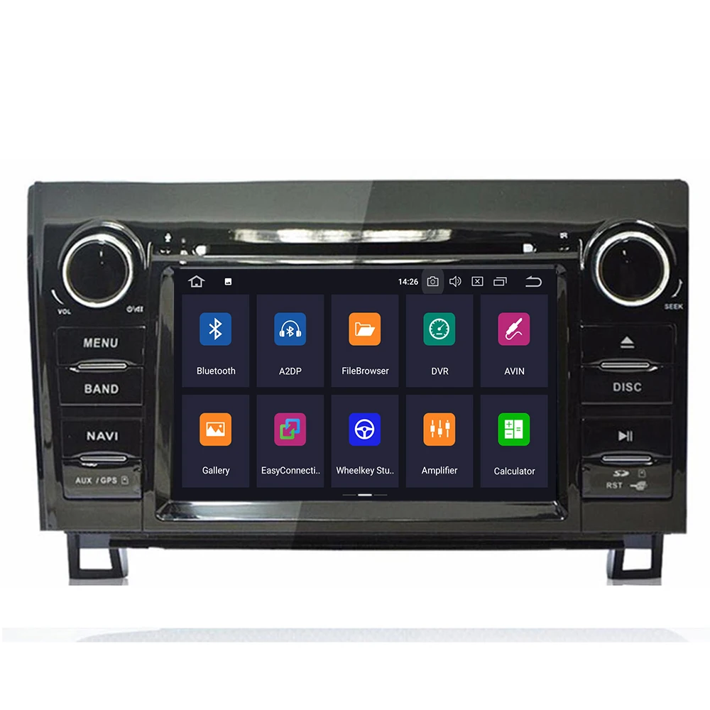 Discount 7" IPS DSP 4G 64G Android 9.0 2 DIN CAR multimedia player for Toyota Sequoia Tundra RADIO stereo auto audio navigation with DVD 4 Discount 7" IPS DSP 4G 64G Android 9.0 2 DIN CAR multimedia player for Toyota Sequoia Tundra RADIO stereo auto audio navigation with DVD 4